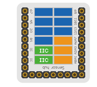 Microduino-sensorhub I2C.JPG
